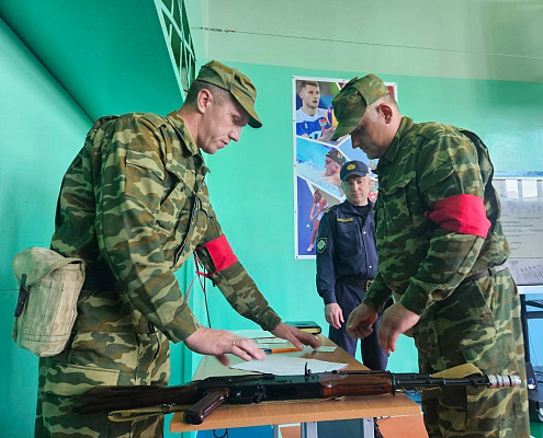 В Молодечненском районе прошёл однодневный сбор по территориальной обороне