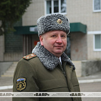 В 557 ибр проводили в запас командира воинской части полковника Олега Ивашко