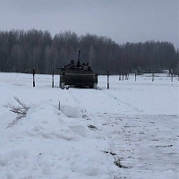 Тест-драйв танков для курсантов