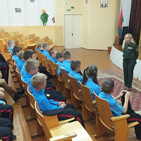 Открытые уроки для школьников от военнослужащих