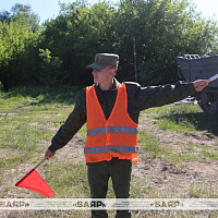 Занятия по преодолению водной преграды в войсках ЗОК