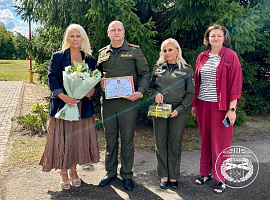 Военнослужащие 111 абр посетили Каменецкий районный социально-педагогический центр