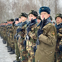 Зенитчики присягнули на верность Родине