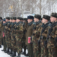 Зенитчики присягнули на верность Родине