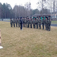 В Гродненском кадетском училище прошел мастер-класс по рукопашному бою 