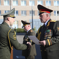 Торжественный митинг, посвященный дню образования Военной академии