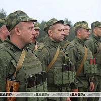 На Гожском полигоне проводится специальная подготовка с разведывательным и инженерно-саперным взводами