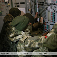 Тактическое учение с одним из подразделений зенитного ракетного полка