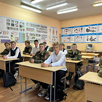 Воспитанники военно-патриотического клуба «Волот» посетили Смолевичскую ДОСААФ