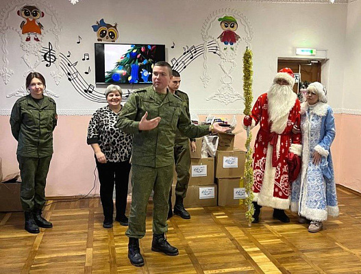 Республиканская благотворительная акция «Наши дети» продолжает свое праздничное шествие 