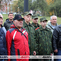 Закладка аллеи в честь 35-летия Минской городской организации ветеранов войны в Афганистане «Память»