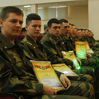 В 30 ождбр чествовали военнослужащих, выслуживших установленные сроки срочной военной службы