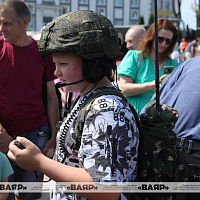 Масштабная акция «Марш Победы», посвященная 80-летию Великой Победы, завершает свой путь в Смолевичах