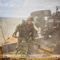 Продолжается полевой выход 111-й гвардейской артиллерийской бригады