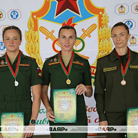 Завершилась матчевая встреча между сборными командами Вооружённых Сил Беларуси и России по военному пятиборью