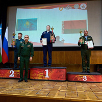 Белорусские армейские спортсмены взяли «бронзу» на чемпионате по армейскому рукопашному бою в Москве