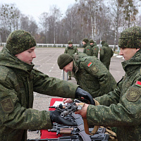 Торжественные ритуалы вручения оружия и военной техники военнослужащим