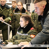 В войсковой части 54804 прошел день открытых дверей