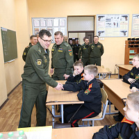 Слушатели факультета Генерального штаба Военной академии посетили МСВУ