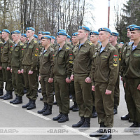 В командовании сил специальных операций Вооружённых Сил прошла церемония увольнения в запас военнослужащих срочной военной службы