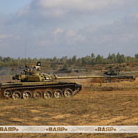 С военнослужащими одного из танковых батальонов ЗОК прошли занятия по огневой подготовке