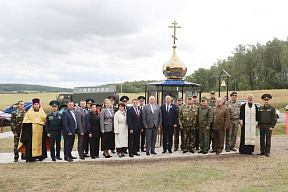 В Кореличском районе открыли часовню-мемориал