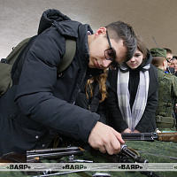 В Пинске прошла военно-патриотическая и профориентационная акция «Готовы Родине служить»