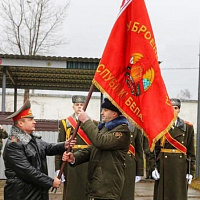 В рамках военно-патриотического воспитания