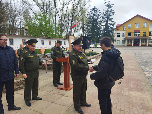 В Мачулищах прошел день призывника