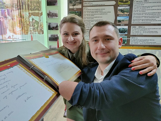 Алексей Талай побывал в «артиллерийской столице»