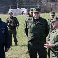 В рамках командно-штабного учения сил территориальной обороны
