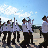 Выпуск офицеров военно-транспортного факультета в БелГУТ