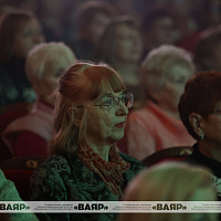 Военные артисты выступили с отчетным концертом