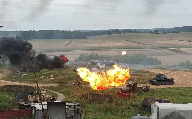 Гвардейцы 120 омбр приняли участие в реконструкции операции «Багратион»