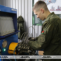 День открытых дверей в 1100-й базе ремонта и хранения техники службы горючего