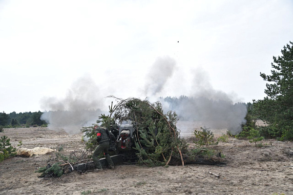 Совместный лагерный сбор артиллерийских подразделений сил специальных операций