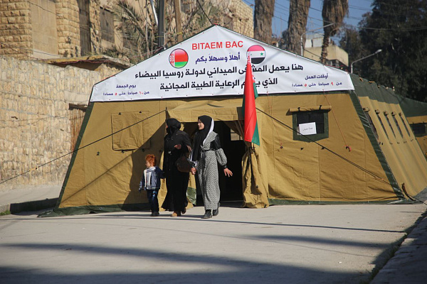 Белорусские медики продолжают работу в полевом госпитале в Сирии 