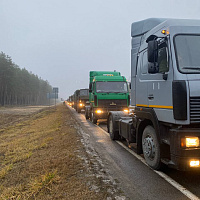 Военнослужащие 361 боо (ЦОВУ) совершили марш