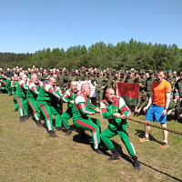 Праздник в печинской «учебке»
