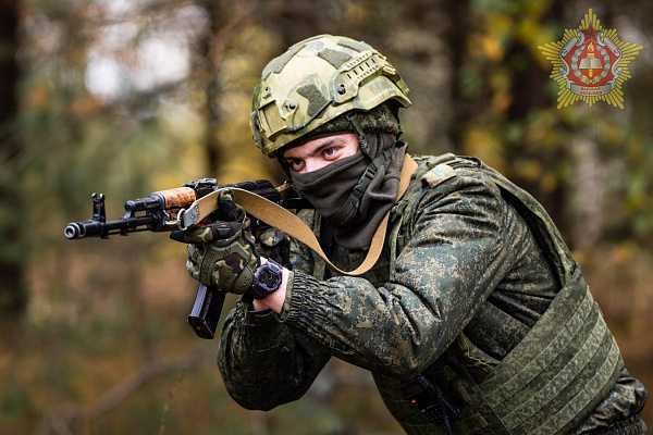 Занятия по тактике с курсантами Военной академии