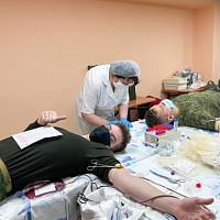 На военном факультете БГУИР прошел «День донора»