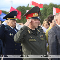  В Гродно прошёл торжественный митинг, посвящённый Дню народного единства