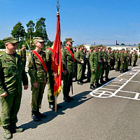 Сборы с военнообязанными в инженерном полку СЗОК