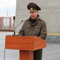 Торжественная отправка нового пополнения в воинские части Вооружённых Сил состоялась в Витебске