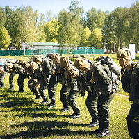 Занятия с новым пополнением 5-й отдельной бригады специального назначения