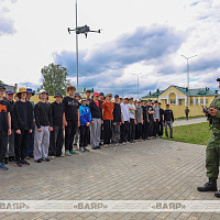 Более 150 юношей в течение нескольких дней осваивали основы военной науки в 465-й ракетной бригаде