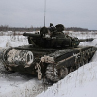 Учебный бой на Гожском полигоне