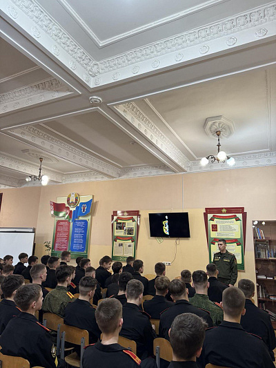 Профориентационная встреча с суворовцами МСВУ