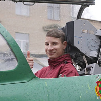 Военную академию посетили воспитанники Руденской специальной школы-интерната