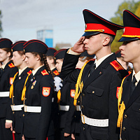 В Слуцке прошло посвящение в кадеты